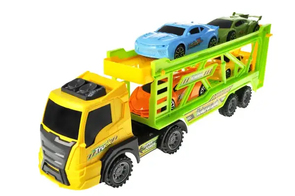 Автовоз інерційний 8601 з машинками, ковпак р.58x14.5x23 см YG Toys купити недорого в Україні, фото 2