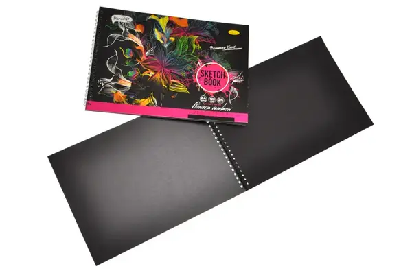 Скетчбук СБЧ-А4-24 BLACK А4 24 аркуші купити