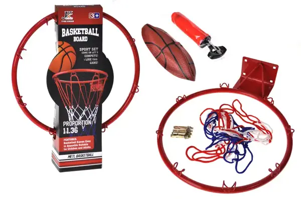 Баскетбольне кільце YC856P-2 металеве р.32x7x38 см YG Toys купити