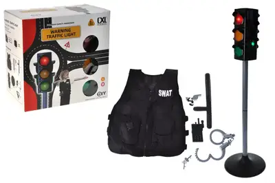 Світлофор CXL200-59A озвучений зі світлом в коробці 26x25.5x15см YG Toys купити