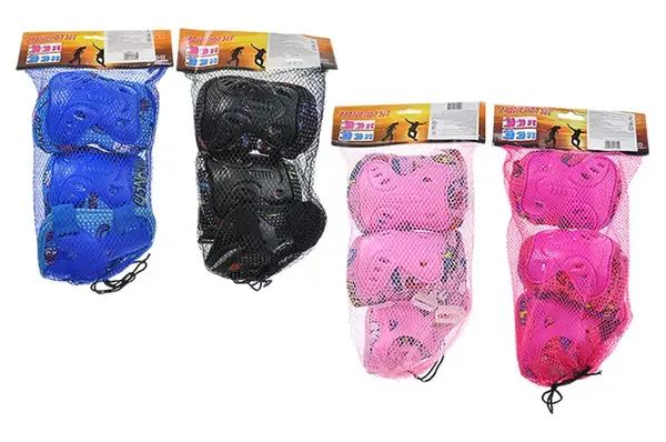 Захист BT-CPS-0026 нарукавники, наколінники з липучками 4 кольори, сітка 19*4*32 см купити