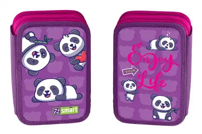 Пенал твердий Smart подвійний HP-01 Hi, panda! купити