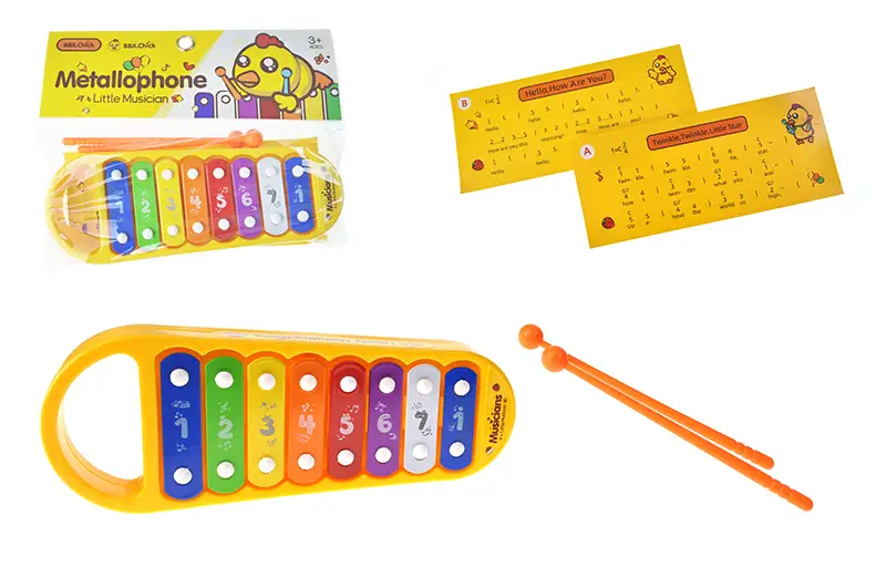 Ксилофон 2028-1 в кульку р.22x18.5x8 см YG Toys купити недорого в Україні, фото 68729