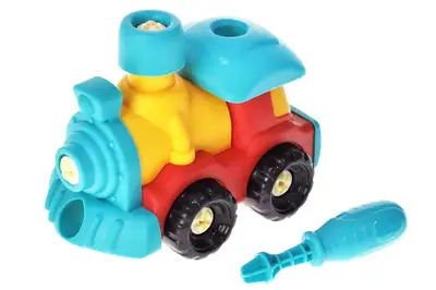 Потяг конструктор 2026-C в сітці р.16x10x12 см YG Toys купити
