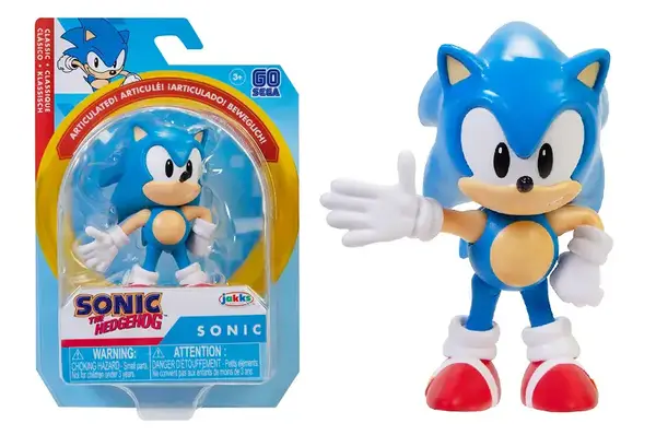 Ігрова фігурка з артикуляцією SONIC THE HEDGEHOG - КЛАСИЧНИЙ СОНІК (6 cm) 40687i-RF1 купити