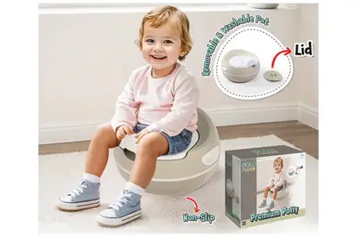 Горщик дитячий 7194 PREMIUM бежевий DOLU купити