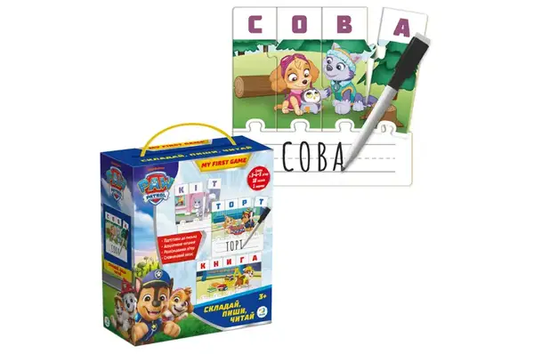 Навчальна гра 200622 "Щенячий патруль. Складай, пиши, читай" DoDo купити недорого в Україні, фото 4