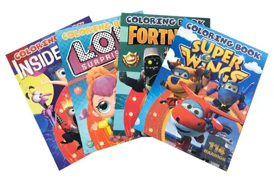 Розмальовка А4 з завданнями 114 наліпок Jumbi Мікс купити