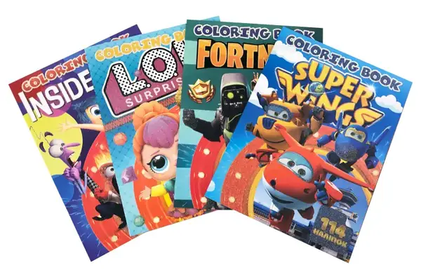 Розмальовка А4 з завданнями 114 наліпок Jumbi Мікс купити