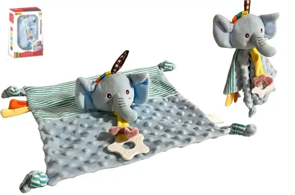 Брязкальце комфортер 898-8105 "Слоненя" в коробці р.27x7x18 см YG Toys купити