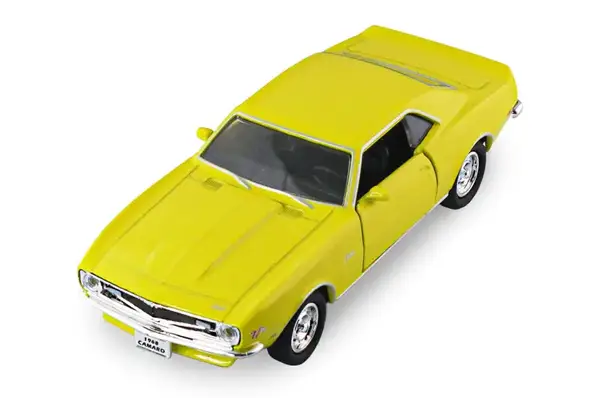 Автомодель - CHEVROLET CAMARO Z28 1968 (червоний, жовтий) TECHNODRIVE купити недорого в Україні, фото 11