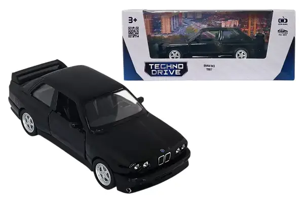 Машина 250395U "BMW M3 1987" чорна TechnoDrive купити