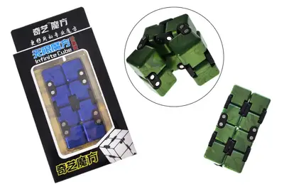 Кубик антистрес 172 "Infinity cube" в коробці р.8x4x2 см купити