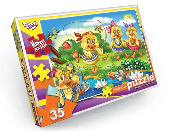 Пазли фомові - 35 елм. - S35-10-01,02,03,04...16 серія 10 DANKO купити недорого в Україні, фото 7