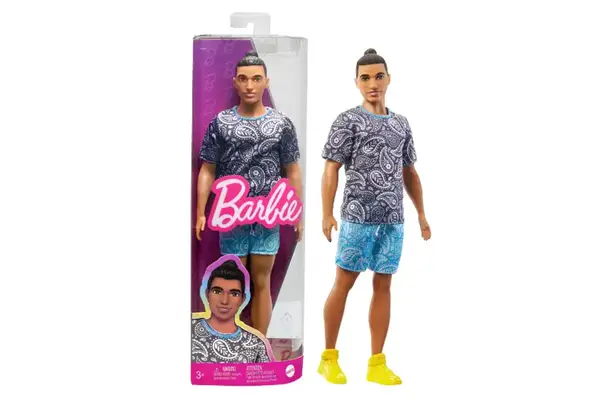 Лялька Кен "Модник" в футболці з візерунком пейслі Barbie купити