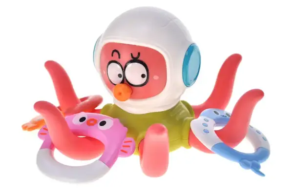 Іграшка для купання Q05Y "Восьминіг" в коробці р.18x10,2x15,8 см YG Toys купити недорого в Україні, фото 4