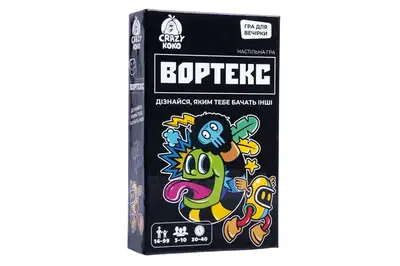 Гра настільна, розважальна. Вортекс VT5903-01 (укр) Vladi Toys купити