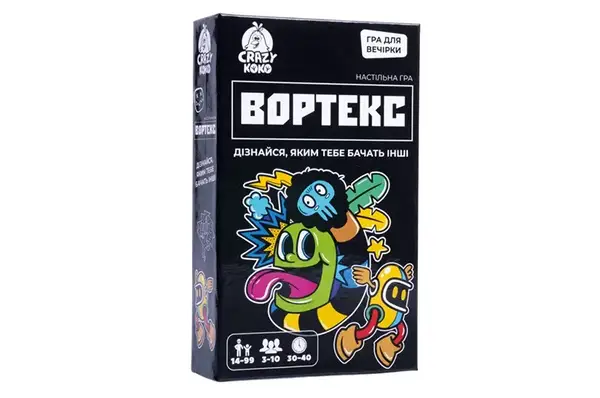 Гра настільна, розважальна. Вортекс VT5903-01 (укр) Vladi Toys купити