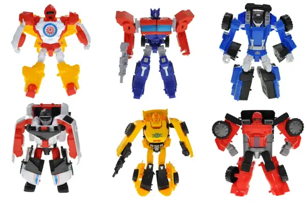 Робот-трансформер 788-25Y 6шт у наборі, в коробці р 41x32x7,7см купити недорого в Україні, фото 2