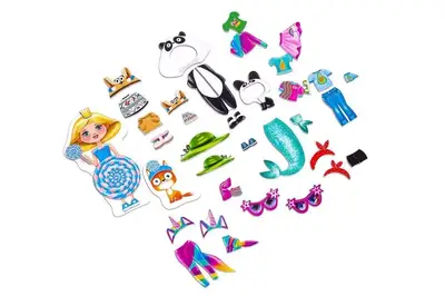 Магнітна одягалка "Family Look" VT3702-21 VladiToys купити