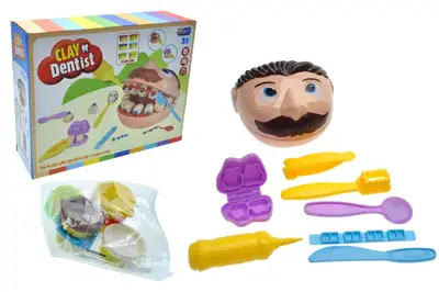 Набір тіста для ліпки "Дантист" в коробці SM8097 р.22*17,5*7см купити