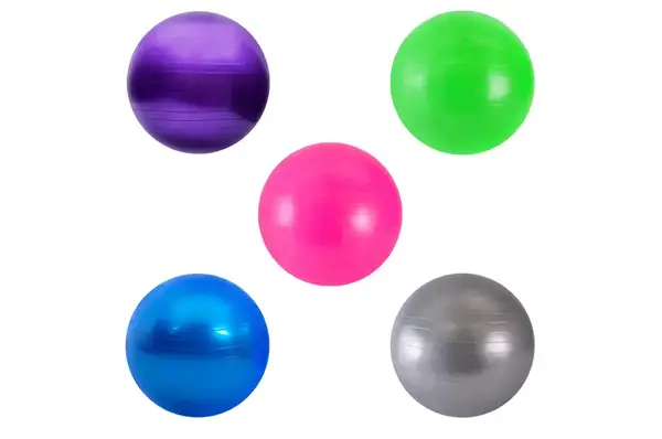 М'яч для фiтнесу B7510 75см, 1000 грам, MIX 5 кольорів, пакет купити