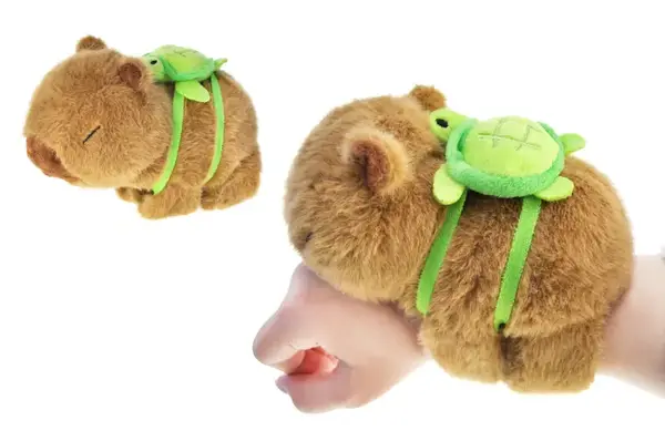 М'яка іграшка на руку з музикою 986/0035 Капібара 18*23см купити недорого в Україні, фото 4