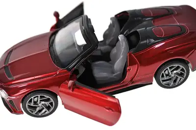 Машина металева 10016 Red, 5 inch 2020 Bentley Bacalar, відкриваються двері, у коробці 16,5x7x8 см АВТОПРОМ купити