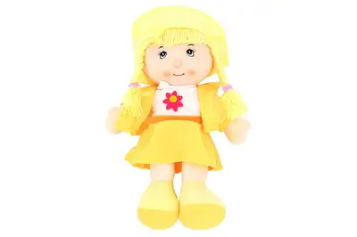 Лялька м'яка музична (РОСІЙСЬКА МОВА) 3 види в кульку R0718 р.46*30см купити