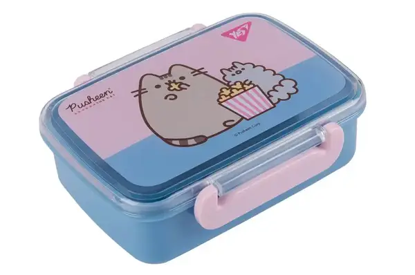 Контeйнер 708364 "Pusheen" 420 мл, блакитно-рожевий Yes купити недорого в Україні, фото 3