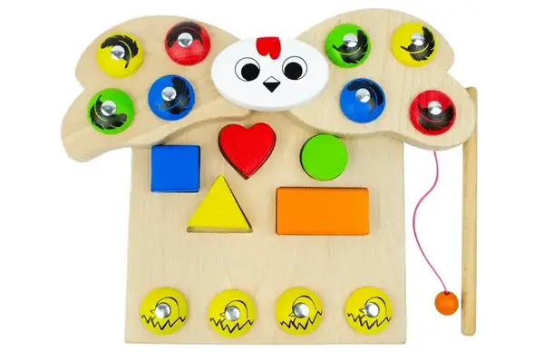 Сортер магнітний "Квочка" 900637 IGROTECO купити недорого в Україні, фото 4