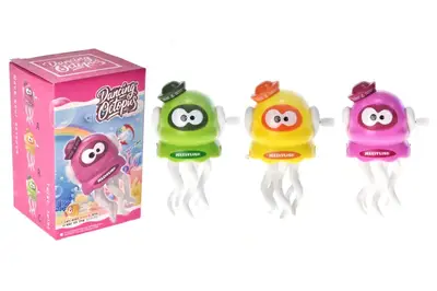 Іграшка заводна 949 "Кальмар" на ллючику, в коробці р.7х6х11 см купити