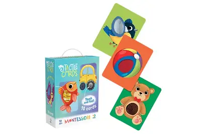 Набір карток 301231 "Монтесорі. На прогулянці" з тактильними елементами DoDo купити