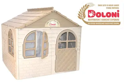 Будинок середній 02550/m02eco Eco Beige DOLONI купити