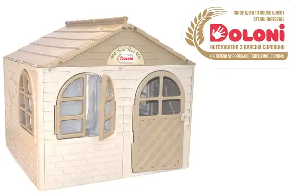 Будинок середній 02550/m02eco Eco Beige DOLONI купити