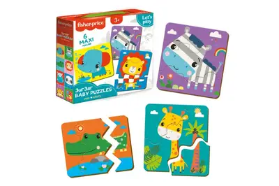 Бебі пазли ЗигЗаг 'Fisher-Price. Zoo story' VT1722-07 (укр) купити