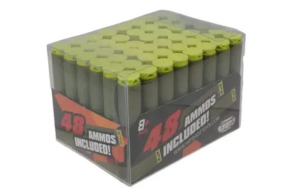 Поролонові набої FJ8031 48шт коробка 10,5*7,8*7см купити