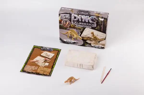 Набір для розкопок DEX-01-04,05,06 "DINO EXCAVATION" динозаври DANKO купити недорого в Україні, фото 3