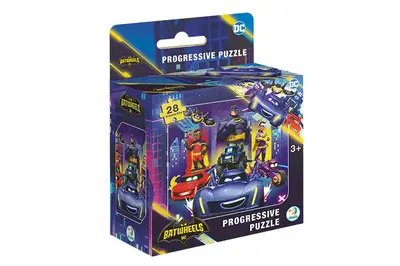 Пазли - 28 елм. - "Batman. Скликаю всіх Бетмобілістів" 200555 DoDo купити