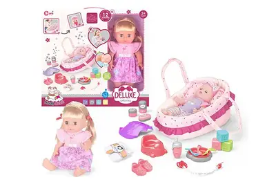 Пупс з WZB8806-5 з аксесуарами, в коробці р.38x10x35 см YG Toys купити