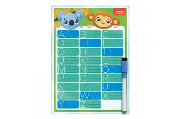 Дошка-тренажер 'English' VT5010-28 купити