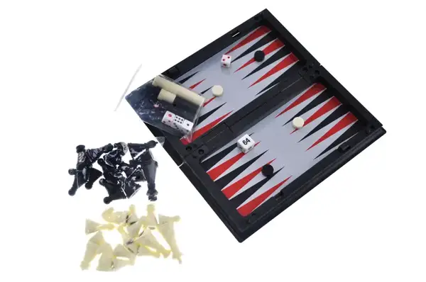 Шахи магнітні 3в1, в коробці QX53810 р.15,3*8*3см купити недорого в Україні, фото 6