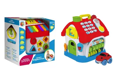 Ігровий центр 1903 SMART UKБУДИНОЧОК (українська, світло) KIDDI SMART купити