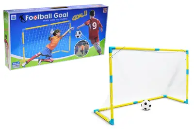 Футбольні ворота (122*49*78см) в коробці MY1658 р.59*7,5*30см купити