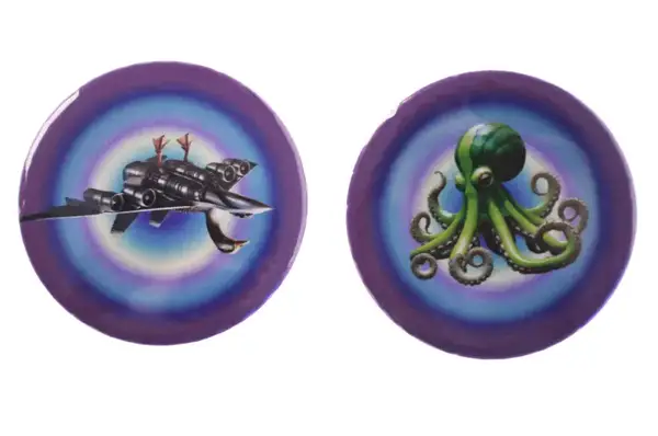 Брейнрот-brainrot Tik Tok мем! Значок на булавці метал. 20458 купити недорого в Україні, фото 4