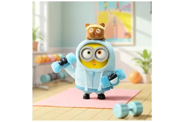 Колекційна м'яка іграшка з кільцем 25ZB301XHRTJ001 РOP TOP 52Toys серії "Bob & Tim" - ПОСІПАКИ (у дисп., в ас.) купити недорого в Україні, фото 7