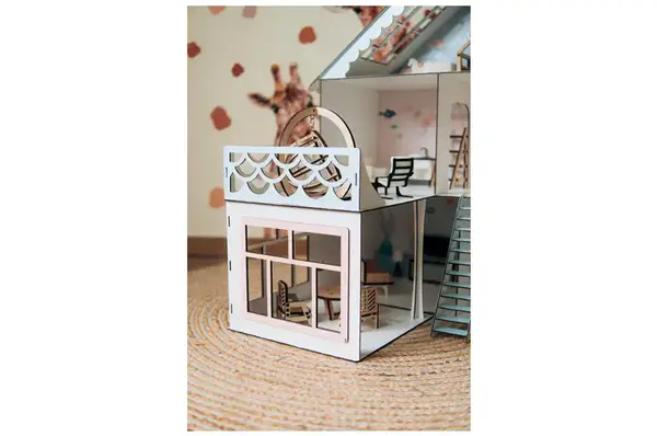 Будиночок Морська Вілла 75х60х60см. зі шпалерами: набір Лайт купити недорого в Україні, фото 4