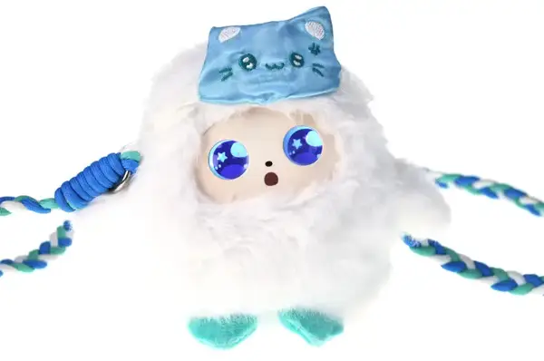 М'яка іграшка-сумочка з ШІ 29572B бірюзовий, штучний інтелект, у коробці р.14*10*22 см купити недорого в Україні, фото 3