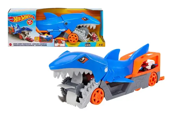 Вантажівка-транспортер GVG36 «Акуляча паща» Hot Wheels купити