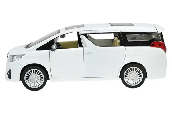 Машина металева 68481 "АВТОПРОМ", 2 кольори, 1:29 Toyota Alphard, батарейка, світло, звук, відкр. двері, в коробці 20x11x10 см. купити недорого в Україні, фото 5